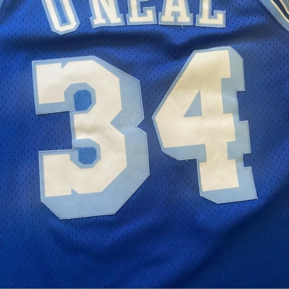 Blue Los Angeles Lakers Shaq Basketball Jersey